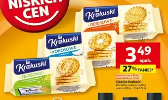 Auchan Ciastka Krakuski oferta