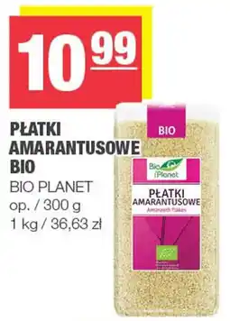 Spar Płatki amarantusowe bio; bio planet oferta