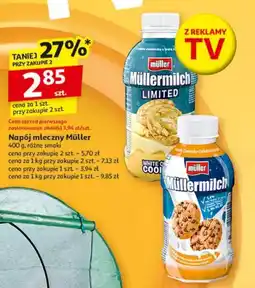 Auchan Napój mleczny Müller oferta