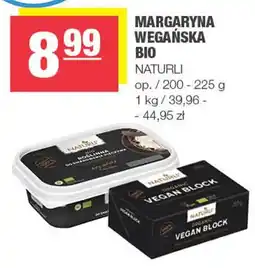 Spar Margaryna wegańska bio naturli oferta