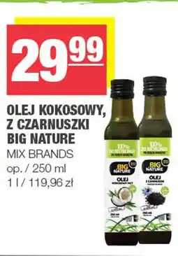 Spar Olej kokosowy, z czarnuszki big nature mix brands oferta