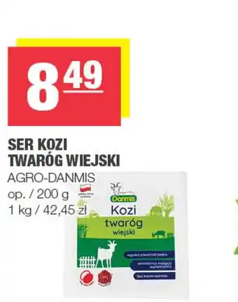 Spar Ser kozi twaróg wiejski agro-danmis oferta