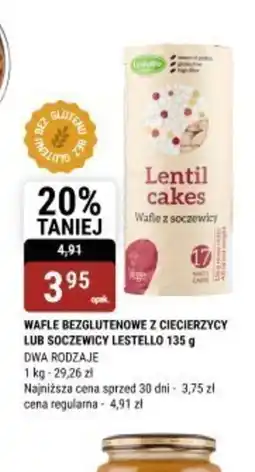 bi1 Wafle bezglutenowe z ciecierzycy lub soczewicy Lestello oferta