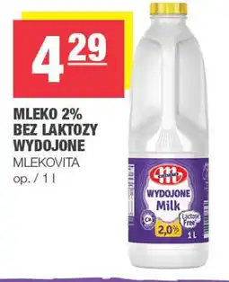 Spar Mleko 2% bez laktozy wydojone mlekovita oferta