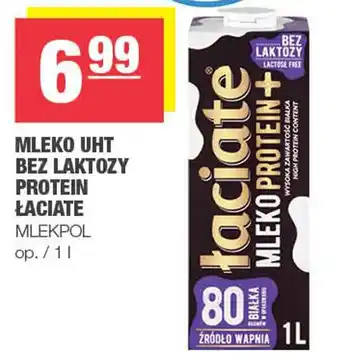 Spar Mleko uht bez laktozy protein łaciate mlekpol oferta