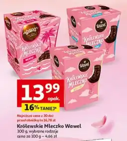 Auchan Królewskie Mleczko Wawel oferta