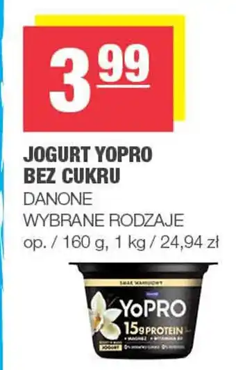 Spar Jogurt yopro bez cukru danone oferta