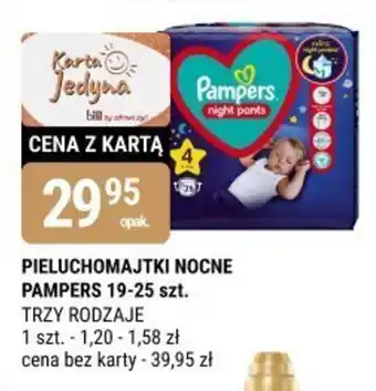 bi1 Pieluchomajtki nocne Pampers oferta