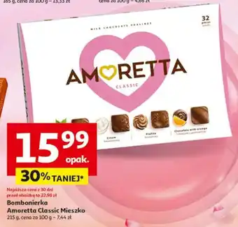 Auchan Bombonierka Amoretta Classic Mieszko oferta