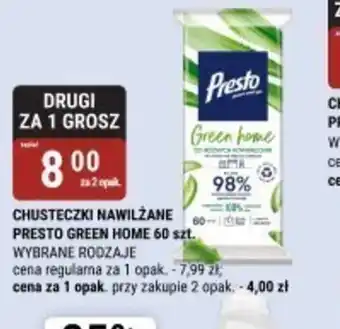 bi1 Chusteczki nawilżane Presto Green Home oferta