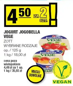 Spar Jogurt jogobella vege zott oferta