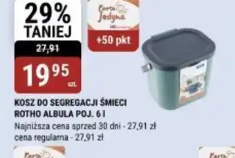 bi1 Kosz do segregacji śmieci Rotho Albuła oferta