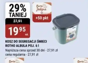 bi1 Kosz do segregacji śmieci Rotho Albuła oferta