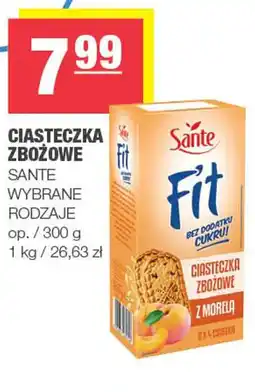 Spar Ciasteczka zbożowe sante oferta