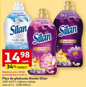 Auchan Płyn do płukania tkanin Silan oferta