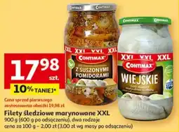 Auchan Filety śledziowe marynowane XXL oferta