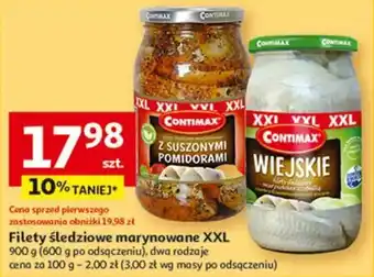 Auchan Filety śledziowe marynowane XXL oferta