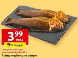 Auchan Pstrąg wędzony na gorąco oferta