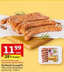 Auchan Kiełbaski ćevapčići oferta