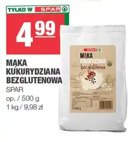 Spar Mąka kukurydziana bezglutenowa spar oferta