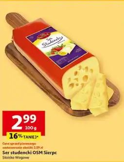 Auchan Ser studencki OSM Sierpc oferta