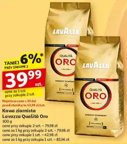 Auchan Kawa ziarnista Lavazza Qualità Oro oferta