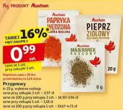 Auchan Przyprawy oferta