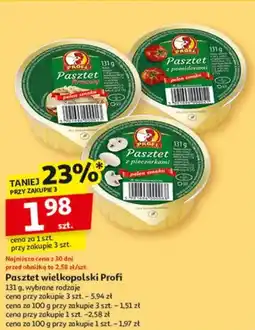 Auchan Pasztet wielkopolski Profi oferta