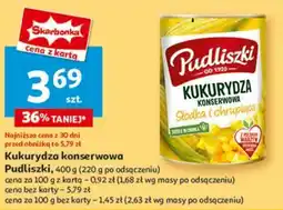 Auchan Kukurydza konserwowa Pudliszki oferta