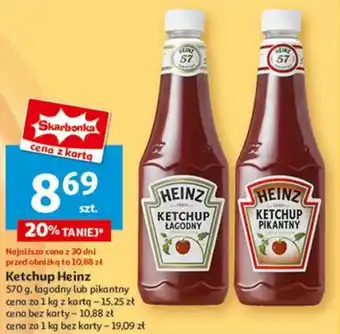 Auchan Ketchup Heinz oferta