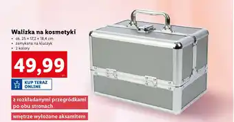 Lidl Walizka na kosmetyki oferta