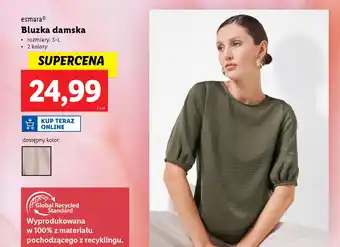 Lidl Esmara Bluzka damska oferta