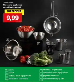 Lidl LIVARNO home Akcesoria kuchenne ze stali szlachetnej oferta