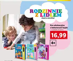 Lidl Gra edukacyjna z bohaterami bajek oferta