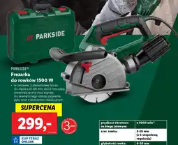 Lidl PARKSIDE Frezarka do rowków 1500 W oferta