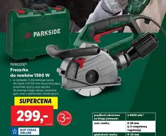 Lidl PARKSIDE Frezarka do rowków 1500 W oferta