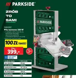 Lidl PARKSIDE Piła taśmowa 350 W oferta