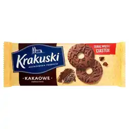 Auchan Krakuski Kakaowe Herbatniki 163 g oferta