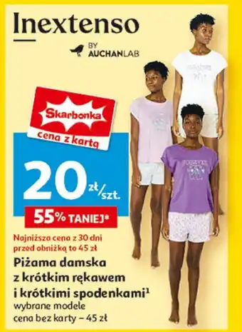 Auchan Piżama Inextenso oferta