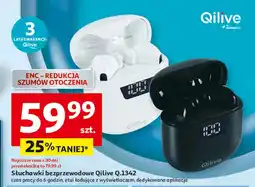 Auchan Słuchawki bluetooth Qilive oferta