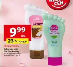 Auchan Balsam do stóp The Foot Factory oferta