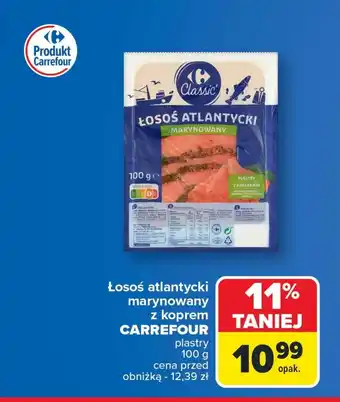 Carrefour Market Łosoś marynowany Carrefour oferta