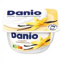 Carrefour Express Danio Serek homogenizowany o smaku waniliowym 130 g oferta