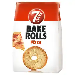 Carrefour Express 7 Days Bake Rolls Chrupki chlebowe o smaku pizzy 150 g oferta