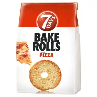 Carrefour Express 7 Days Bake Rolls Chrupki chlebowe o smaku pizzy 150 g oferta