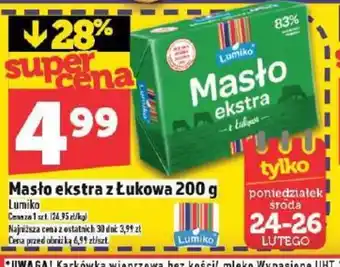 Topaz Masło ekstra z Lukowa oferta