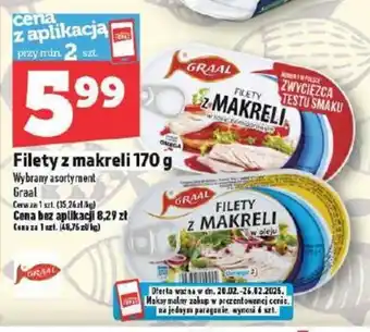 Topaz Filety z makreli Graal oferta