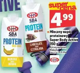 Topaz Mleczny napój proteinowy Super Body Active oferta