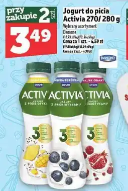 Topaz Jogurt do picia Activia oferta