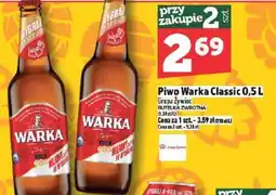 Topaz Piwo Warka Classic oferta